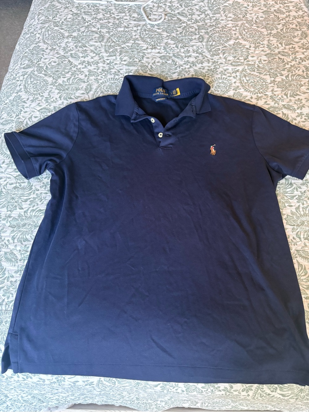 Polo by Ralph Lauren Men's Slim Fit Navy Polo Shirt